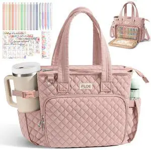 Large Bible Tote Bag for Women Bible Cover Case, Quilted Church Tote Bags Bible Study Supplies Journaling Kit Puffer Bible Carry Case w/Strap Accessories Pen Tabs, Christmas Christian Gifts for Women Large Bible Tote Bag for Women Bible Cover Case, Quilted Church Tote Bags Bible Study Supplies Journaling Kit Puffer Bible Carry Case w/Strap Accessories Pen Tabs, Christmas Christian Gifts for Women
