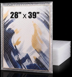 10 Pack 28*39 Inch Extra Large Bubble Pouches for Packing Shipping Bubble Bag Protect Shockproof Cushion for Moving Shipping, Artwork Fragile Dish Plate Mirror TV Musical Instrument Electronic 10 Pack 28*39 Inch Extra Large Bubble Pouches for Packing Shipping Bubble Bag Protect Shockproof Cushion for Moving Shipping, Artwork Fragile Dish Plate Mirror TV Musical Instrument Electronic