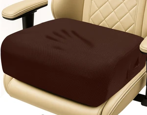 6" Extra Thick Memory Foam Office Chair Cushion 2-Layer Booster Seat for Back & Tailbone Pain Relief, 18 x 16 x 6in Non-Slip Cushion with Carry Handle for Wheelchair, Car, and Airplane 6" Extra Thick Memory Foam Office Chair Cushion 2-Layer Booster Seat for Back & Tailbone Pain Relief, 18 x 16 x 6in Non-Slip Cushion with Carry Handle for Wheelchair, Car, and Airplane