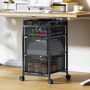 Rolling Utility Cart with 3 Drawers, Craft Organizer and Storage with DIY Divider, Lockable Wheels, Multi-Functional Storage for Art Supplies, Store for Brushes & Paints & Small Parts(Patent Pending) Rolling Utility Cart with 3 Drawers, Craft Organizer and Storage with DIY Divider, Lockable Wheels, Multi-Functional Storage for Art Supplies, Store for Brushes & Paints & Small Parts(Patent Pending)