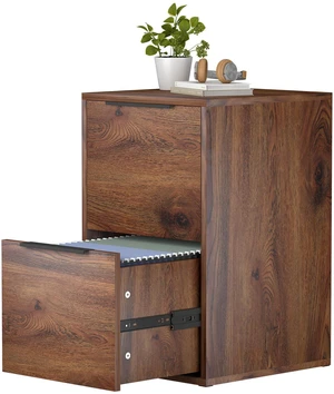 File Cabinets, Wood File Cabinet with Hanging Bar for Letter Size, Modern Farmhouse Under Desk Drawer, Printer Stand Small Filing Cabinets for Home Office, Dark Brown File Cabinets, Wood File Cabinet with Hanging Bar for Letter Size, Modern Farmhouse Under Desk Drawer, Printer Stand Small Filing Cabinets for Home Office, Dark Brown