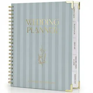 Beautiful Wedding Planner Book and Organizer - Engagement Gift for Couples Perfect for Detailed Planning of Your Big Day - Unique Gift for Newly Engaged Couples, Future Brides and Grooms Beautiful Wedding Planner Book and Organizer - Engagement Gift for Couples Perfect for Detailed Planning of Your Big Day - Unique Gift for Newly Engaged Couples, Future Brides and Grooms