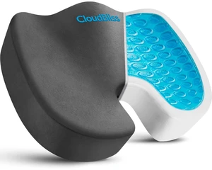 Gel Memory Foam Seat Cushion for Long Sitting, X-Large, Grey Gel Chair Pad for Tailbone, Coccyx, Sciatica, Soft Suede Cover, Non-Slip, Washable Mesh, for office, home, car Gel Memory Foam Seat Cushion for Long Sitting, X-Large, Grey Gel Chair Pad for Tailbone, Coccyx, Sciatica, Soft Suede Cover, Non-Slip, Washable Mesh, for office, home, car