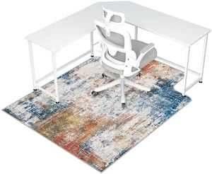 Office Chair Mat for Hardwood Floor & Tile Floor,48"X 60"-Convex Multii Heavy Duty Desk Chair Mat for Hard Floors, Under Desk Rug for Rolling Computer Chair,Anti Slip,Low Pile Carpet Protector Office Chair Mat for Hardwood Floor & Tile Floor,48"X 60"-Convex Multii Heavy Duty Desk Chair Mat for Hard Floors, Under Desk Rug for Rolling Computer Chair,Anti Slip,Low Pile Carpet Protector