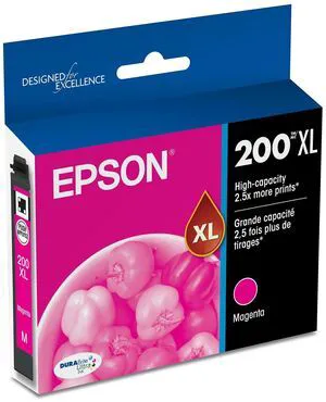 200 DURABrite Ultra Ink High Capacity Magenta Cartridge (T200XL320-S) Works with Workforce WF-2520, 2530, 2540, Expression XP-200, 300, 310, 400, 410 200 DURABrite Ultra Ink High Capacity Magenta Cartridge (T200XL320-S) Works with Workforce WF-2520, 2530, 2540, Expression XP-200, 300, 310, 400, 410