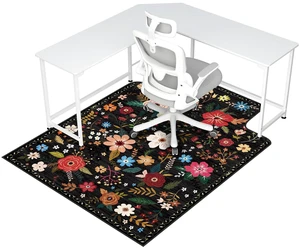 Office Chair Mat for Hardwood Floor & Tile Floor,48"X 60"-Convex Colorful Heavy Duty Desk Chair Mat for Hard Floors, Under Desk Rug for Rolling Computer Chair,Anti Slip,Low Pile Carpet Protector Office Chair Mat for Hardwood Floor & Tile Floor,48"X 60"-Convex Colorful Heavy Duty Desk Chair Mat for Hard Floors, Under Desk Rug for Rolling Computer Chair,Anti Slip,Low Pile Carpet Protector