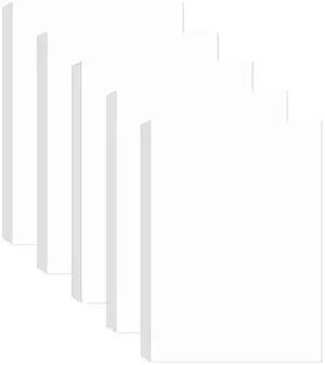 (5-Pack) Half Letter Blank Paper, 500 Sheets/1000 Pages Printer Paper, Copy Papers, 100gsm, White, 5.8'' x 8.2'' (5-Pack) Half Letter Blank Paper, 500 Sheets/1000 Pages Printer Paper, Copy Papers, 100gsm, White, 5.8'' x 8.2''
