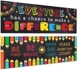 2 Pack 13.5" x 39" Educational Posters Teacher Posters for Classroom - Motivational and Inspirational Growth Mindset for Students 2 Pack 13.5" x 39" Educational Posters Teacher Posters for Classroom - Motivational and Inspirational Growth Mindset for Students