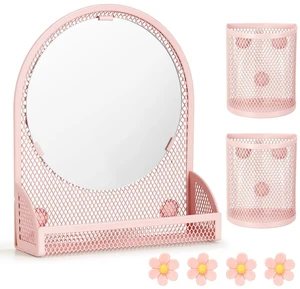 Locker Accessories for Girls, School Supplies Lockers Decor locker decor accessories Includes magnetic mesh mirror and 2 Magnetic Pen Holders, 4 magnets Locker Accessories for Girls, School Supplies Lockers Decor locker decor accessories Includes magnetic mesh mirror and 2 Magnetic Pen Holders, 4 magnets