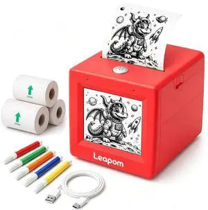 AI Voice Sticker Maker for Kids, Mini Inkless Thermal Printer, Portable Sticker Printer Machine Box for DIY Crafts, Journaling & Doodles, Birthday Toy Gift for Boys and Girls Ages 3+ AI Voice Sticker Maker for Kids, Mini Inkless Thermal Printer, Portable Sticker Printer Machine Box for DIY Crafts, Journaling & Doodles, Birthday Toy Gift for Boys and Girls Ages 3+