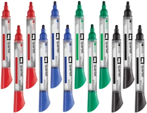 Glass Board Dry Erase Markers, Premium Whiteboard Markers, Bullet Tip, Assorted Colors, 12 Pack (79554) Glass Board Dry Erase Markers, Premium Whiteboard Markers, Bullet Tip, Assorted Colors, 12 Pack (79554)