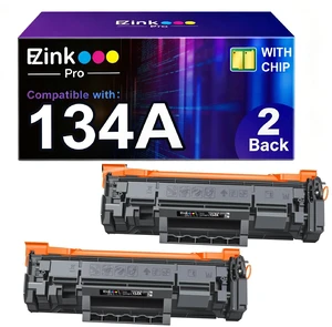 134A Toner with Chip Replacement for HP 134A Black Toner Cartridge 2 Pack 134X W1340a W1340X Toner Compatible with HP LaserJet Pro M209dw M234sdw M234dw M234sdn M235sdw M209d Printers 134A Toner with Chip Replacement for HP 134A Black Toner Cartridge 2 Pack 134X W1340a W1340X Toner Compatible with HP LaserJet Pro M209dw M234sdw M234dw M234sdn M235sdw M209d Printers
