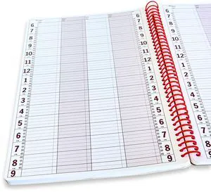 Notebooks Appointment Book - Large 8.5" x 13.5" Undated Planner for Daily Scheduling - 4 Column Professional Daily Planner Undated for Office, Home, or Salon Use Notebooks Appointment Book - Large 8.5" x 13.5" Undated Planner for Daily Scheduling - 4 Column Professional Daily Planner Undated for Office, Home, or Salon Use