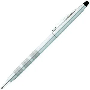 Classic Century Diamond Cut Satin Ballpoint Pen, Black Ink Refillable Ballpoint Pen for Effortless Writing, Durable Construction, Premier Distinctive Look, Gift-Ready, Medium Point Classic Century Diamond Cut Satin Ballpoint Pen, Black Ink Refillable Ballpoint Pen for Effortless Writing, Durable Construction, Premier Distinctive Look, Gift-Ready, Medium Point