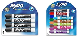 Low Odor Dry Erase Markers Chisel Tip Set, Black and Assorted Colors, 16 Count Low Odor Dry Erase Markers Chisel Tip Set, Black and Assorted Colors, 16 Count