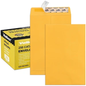 6x9 Self Seal Catalog Security Envelopes 250 Count Small Brown Kraft Envelopes for Mailing, Storage and Organizing 6x9 Self Seal Catalog Security Envelopes 250 Count Small Brown Kraft Envelopes for Mailing, Storage and Organizing