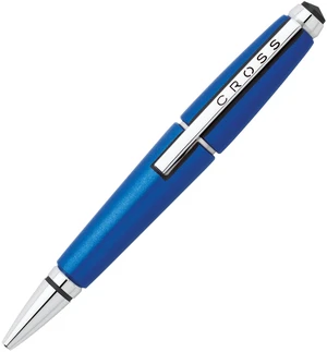 Edge Nitro Blue Gel Rollerball Pen, Medium Point, Black Ink Elegant Accessory for Smooth Writing, Capless Slide-Open and Snap-Shut Design, Ergonomic Shape, Comfortable Grip, Gift-Ready Edge Nitro Blue Gel Rollerball Pen, Medium Point, Black Ink Elegant Accessory for Smooth Writing, Capless Slide-Open and Snap-Shut Design, Ergonomic Shape, Comfortable Grip, Gift-Ready