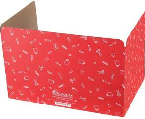 Large Privacy Shields Set of 12, Red, Matte Finish Distraction-Free Learning, Desk Divider Boards for Students, Testing Folders, Cardboard Panels, Classroom Essentials Large Privacy Shields Set of 12, Red, Matte Finish Distraction-Free Learning, Desk Divider Boards for Students, Testing Folders, Cardboard Panels, Classroom Essentials