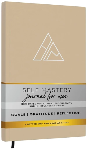 Self-Mastery Journal for Men - Gratitude Journal 5 Minute Journals - Reflection Manifestation Journal for Mindfulness Goal/Guided Gratitude Journel for Women & Men (Khaki) Self-Mastery Journal for Men - Gratitude Journal 5 Minute Journals - Reflection Manifestation Journal for Mindfulness Goal/Guided Gratitude Journel for Women & Men (Khaki)