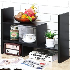Desktop Bookshelf Desk Storage Organizer Adjustable Wood Desktop Display Shelf Rack Counter Office Storage Rack Top Bookcase - Free Style Display Natural Stand Office Supplies Desk Organizer Desktop Bookshelf Desk Storage Organizer Adjustable Wood Desktop Display Shelf Rack Counter Office Storage Rack Top Bookcase - Free Style Display Natural Stand Office Supplies Desk Organizer
