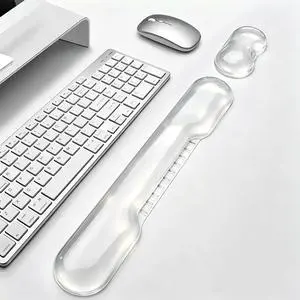 Mouse Pad with Wrist Rest, Soft Cloud Gel Keyboard Mouse Pad Set with Hand Wrist Support, Cute Non Slip Office Desk Accessories for Comfort/Pain Relief/Computer/Laptop (Clear Cave) Mouse Pad with Wrist Rest, Soft Cloud Gel Keyboard Mouse Pad Set with Hand Wrist Support, Cute Non Slip Office Desk Accessories for Comfort/Pain Relief/Computer/Laptop (Clear Cave)
