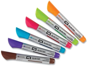 Glass Board Dry Erase Markers, Premium, Bullet Tip, Assorted Colors, 6 Pack (79556) Glass Board Dry Erase Markers, Premium, Bullet Tip, Assorted Colors, 6 Pack (79556)