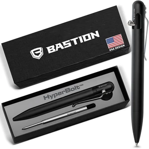 Bolt Action Pen, Aluminum Black, Premium Metal Writing Pen, EDC Bolt Action Pen, Aluminum Black, Premium Metal Writing Pen, EDC