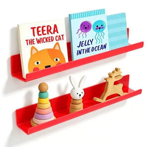 2 Pack Magnetic Book Shelf - Acrylic Reusable Display Panel for Whiteboards, Classrooms & Home, Adhesive-Free Storage with 11lb Capacity (red) 2 Pack Magnetic Book Shelf - Acrylic Reusable Display Panel for Whiteboards, Classrooms & Home, Adhesive-Free Storage with 11lb Capacity (red)