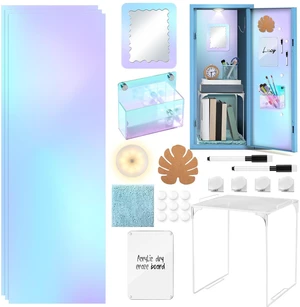 25 Pcs Locker Accessories, Locker Wallpaper,Gradient,Colorful Iridescent, Locker Organizer, First Day of School Essentials, Shelf Mirror LED Light Pen Holder Magnetic Dry Erase Board, Rug 25 Pcs Locker Accessories, Locker Wallpaper,Gradient,Colorful Iridescent, Locker Organizer, First Day of School Essentials, Shelf Mirror LED Light Pen Holder Magnetic Dry Erase Board, Rug