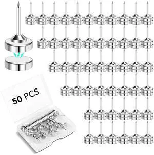 Magnetic Push Pins, 50 Sets Magnet Thumbtacks Magnet Thumb Tacks for Whiteboard Wall Cork Board Bulletin Cute Decorative Push Pins Clip Magnetic Photo Poster Hanger Magnetic Push Pins, 50 Sets Magnet Thumbtacks Magnet Thumb Tacks for Whiteboard Wall Cork Board Bulletin Cute Decorative Push Pins Clip Magnetic Photo Poster Hanger