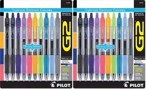 G2 Limited Edition Harmony Ink Collection Retractable Gel Pens, 0.7mm Fine Point, Assorted Ink, 20-Pack G2 Limited Edition Harmony Ink Collection Retractable Gel Pens, 0.7mm Fine Point, Assorted Ink, 20-Pack