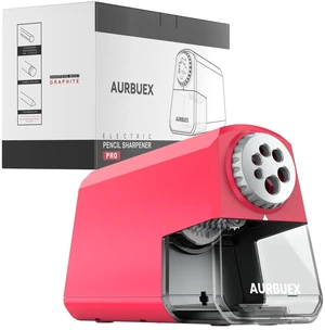 Heavy Duty Electric Pencil Sharpener-6-Hole for 6-12mm Pencils,Auto Start/Stop,Fast 4s Sharpening,Zinc Alloy Blade,10,000+ Sharpenings-Ideal for Classroom,Office & Art Use,Pink(S260) Heavy Duty Electric Pencil Sharpener-6-Hole for 6-12mm Pencils,Auto Start/Stop,Fast 4s Sharpening,Zinc Alloy Blade,10,000+ Sharpenings-Ideal for Classroom,Office & Art Use,Pink(S260)