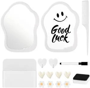 16PCS Locker Accessories for Girls, School Supplies Lockers Decor locker accessories Includes hooks, magnetic mirror and whiteboard, marker, pen holder eraser and comb for locker organizer 16PCS Locker Accessories for Girls, School Supplies Lockers Decor locker accessories Includes hooks, magnetic mirror and whiteboard, marker, pen holder eraser and comb for locker organizer