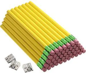 48 Pcs Large Pencils 3 Sharpeners,Yellow+green,Round Jumbo Thick Grip, Preschoolers Kindergarten Beginners, My First Pencil Set, Easy Hold Kids School Writing Practice Supplies 48 Pcs Large Pencils 3 Sharpeners,Yellow+green,Round Jumbo Thick Grip, Preschoolers Kindergarten Beginners, My First Pencil Set, Easy Hold Kids School Writing Practice Supplies