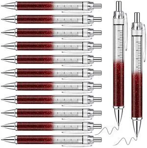 24 Pcs Syringe Medical Pens Nurse Gifts Halloween Ballpoint Bulk Novelty Fun Syringe Ballpoint Pens Gifts for Nurse Medical Assistants Doctor Pharmacy Pretend Halloween Party Favors 24 Pcs Syringe Medical Pens Nurse Gifts Halloween Ballpoint Bulk Novelty Fun Syringe Ballpoint Pens Gifts for Nurse Medical Assistants Doctor Pharmacy Pretend Halloween Party Favors