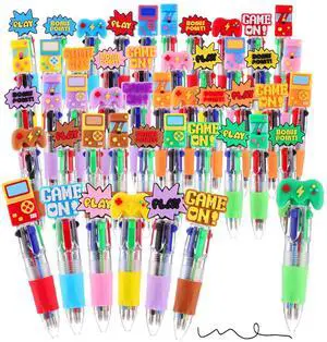 48 Pcs Video Game Party Favors for Students Kids, Cute Game Gifts Pens for kids, 4-in-1 Fun Pen,Prize Gifts for Classroom,Boy Birthday Party Favors 48 Pcs Video Game Party Favors for Students Kids, Cute Game Gifts Pens for kids, 4-in-1 Fun Pen,Prize Gifts for Classroom,Boy Birthday Party Favors