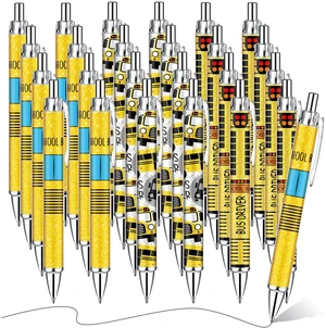 24 Pcs School Bus Driver Appreciation Gifts Bulk Bus Ballpoint Pens Back to School Thank You Gifts for Driver Birthday Retirement Appreciation Writing Stationary Supply 24 Pcs School Bus Driver Appreciation Gifts Bulk Bus Ballpoint Pens Back to School Thank You Gifts for Driver Birthday Retirement Appreciation Writing Stationary Supply