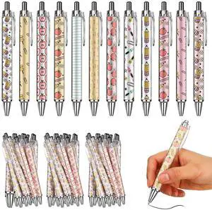24 Pcs Teacher Pens Back to School Notebook Pencil Themed Gifts First Day of School Gift for Teacher Student Welcome Back to Classroom Preschool Kindergarten Staff Must Have Stationery 24 Pcs Teacher Pens Back to School Notebook Pencil Themed Gifts First Day of School Gift for Teacher Student Welcome Back to Classroom Preschool Kindergarten Staff Must Have Stationery