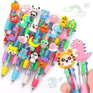 24 Pack 4-in-1 Multicolor Pens for Classroom Prizes, Bulk Fun Pens for Kids Cute Ballpoint Pens, Back to School and Party Favors, Student Gifts for Easter Eggs, Stocking Stuffers and Treasure Box Toys 24 Pack 4-in-1 Multicolor Pens for Classroom Prizes, Bulk Fun Pens for Kids Cute Ballpoint Pens, Back to School and Party Favors, Student Gifts for Easter Eggs, Stocking Stuffers and Treasure Box Toys