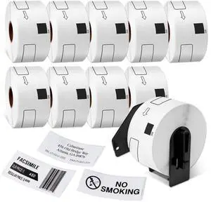 Compatible with Brother DK-1208 Die-Cut Large Address Label for QL Printer 1.4 in x 3.5 in(38 mm x 90 mm), 400 per Roll/ 4000 Labels for QL-800 ql-820nwb Printer, 10 white paper rolls + 1 frame Compatible with Brother DK-1208 Die-Cut Large Address Label for QL Printer 1.4 in x 3.5 in(38 mm x 90 mm), 400 per Roll/ 4000 Labels for QL-800 ql-820nwb Printer, 10 white paper rolls + 1 frame