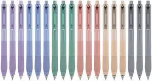 Gel Pens, 0.5mm Black Ink Pens Quick Dry, 18-count Fine Point Smooth Writing Pens with Comfort Grip Retractable Pen for Nurses Teacher, Journaling, Office School Supplies Gel Pens, 0.5mm Black Ink Pens Quick Dry, 18-count Fine Point Smooth Writing Pens with Comfort Grip Retractable Pen for Nurses Teacher, Journaling, Office School Supplies