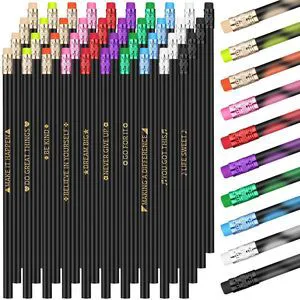 120pcs Color Changing Pencils for Back to School, Positive with Eraser Encourage Saying, Thermochromic Design, Fun for Kids Students Classroom, Birthday Party Favors Teacher Rewards 120pcs Color Changing Pencils for Back to School, Positive with Eraser Encourage Saying, Thermochromic Design, Fun for Kids Students Classroom, Birthday Party Favors Teacher Rewards