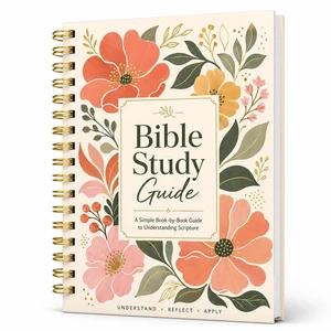 Bible Study Guide for Women, Book-by-Book Overview of All 66 Books, B5 Size Spiral-Bound with Pocket Scripture Companion for Personal Devotions, Group Study, Reflection, Notes and Faith Growth Bible Study Guide for Women, Book-by-Book Overview of All 66 Books, B5 Size Spiral-Bound with Pocket Scripture Companion for Personal Devotions, Group Study, Reflection, Notes and Faith Growth