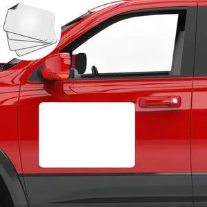 4 Pack Blank Car Door Magnet Sticker, Rounded Corners Magnetic Vehicle Sign, Perfect Magnet for Car to DIY Advertise Business and Cover Company Logo, Personalized Magnet Decal, 18x12 inch White 4 Pack Blank Car Door Magnet Sticker, Rounded Corners Magnetic Vehicle Sign, Perfect Magnet for Car to DIY Advertise Business and Cover Company Logo, Personalized Magnet Decal, 18x12 inch White