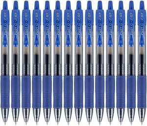 G2 Gel Roller Pens Fine Point, Blue Ink Pens Fine Point, Pack of 14 G2 Gel Roller Pens Fine Point, Blue Ink Pens Fine Point, Pack of 14