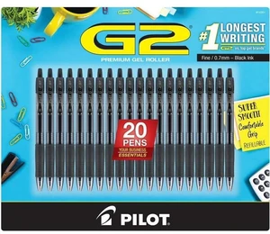 G2 Pens, 0.7mm, Black Ink, 20-Pack G2 Pens, 0.7mm, Black Ink, 20-Pack