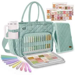 Large Bible Bag with Bible Cover Case for Women, Quilted Bible Tote Bag Church Bag Bible Carrying Case with Study Supplies & Shoulder Strap, Christian Bible Gifts for Women Teacher Mom, Sage Green Large Bible Bag with Bible Cover Case for Women, Quilted Bible Tote Bag Church Bag Bible Carrying Case with Study Supplies & Shoulder Strap, Christian Bible Gifts for Women Teacher Mom, Sage Green