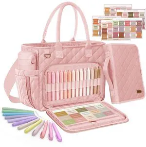 Large Bible Bag with Bible Cover Case for Women, Quilted Bible Tote Bag Church Bag Bible Carrying Case with Study Supplies & Shoulder Strap, Christian Bible Gifts for Women Teacher Mom, Blush Pink Large Bible Bag with Bible Cover Case for Women, Quilted Bible Tote Bag Church Bag Bible Carrying Case with Study Supplies & Shoulder Strap, Christian Bible Gifts for Women Teacher Mom, Blush Pink