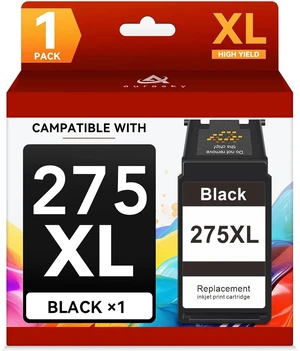 275XL PG-275XL Compatible Ink Cartridge Replacement for Canon 275 275XL PG-275 PG275 XL Black Ink for PIXMA TS3522 TR4720 TS3500 TS3520 TR4700 TR4722 TS3722 Printer Ink Cartridges, 1 Black 275XL PG-275XL Compatible Ink Cartridge Replacement for Canon 275 275XL PG-275 PG275 XL Black Ink for PIXMA TS3522 TR4720 TS3500 TS3520 TR4700 TR4722 TS3722 Printer Ink Cartridges, 1 Black