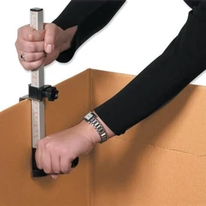 Box Resizer Tool with Scoring Wheel - Cardboard Box reducer to Customize Shipping Boxes - Box scorer Tool Box Resizer Tool with Scoring Wheel - Cardboard Box reducer to Customize Shipping Boxes - Box scorer Tool